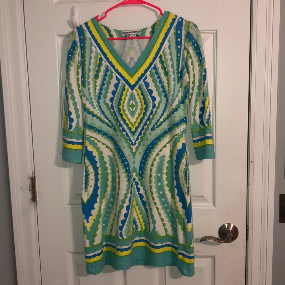 Colorful Barbara Gerwit dress